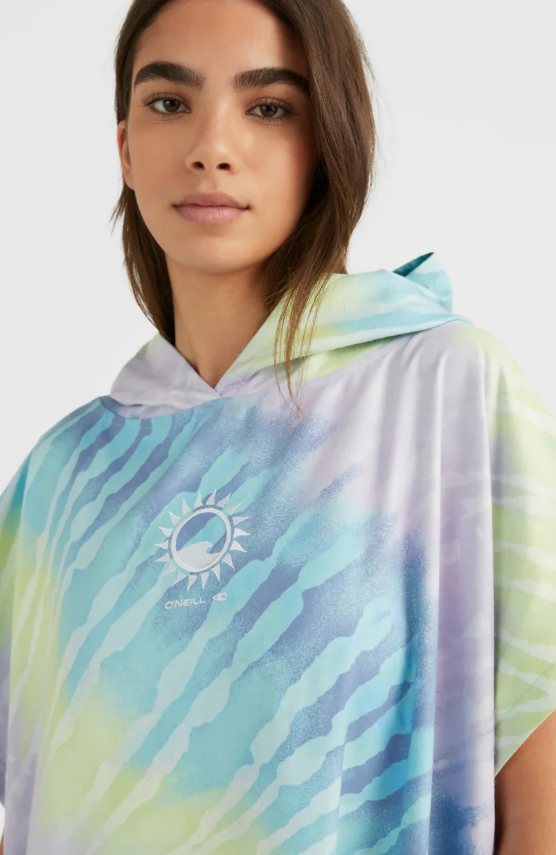 Quick Dry Jack's Hooded Handdoek | Blue Tie Dye
