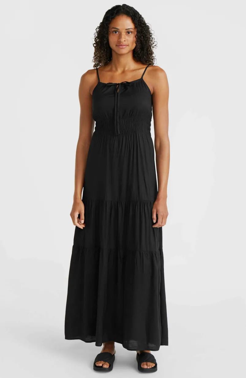 Quorra Maxi-jurk | Black Out