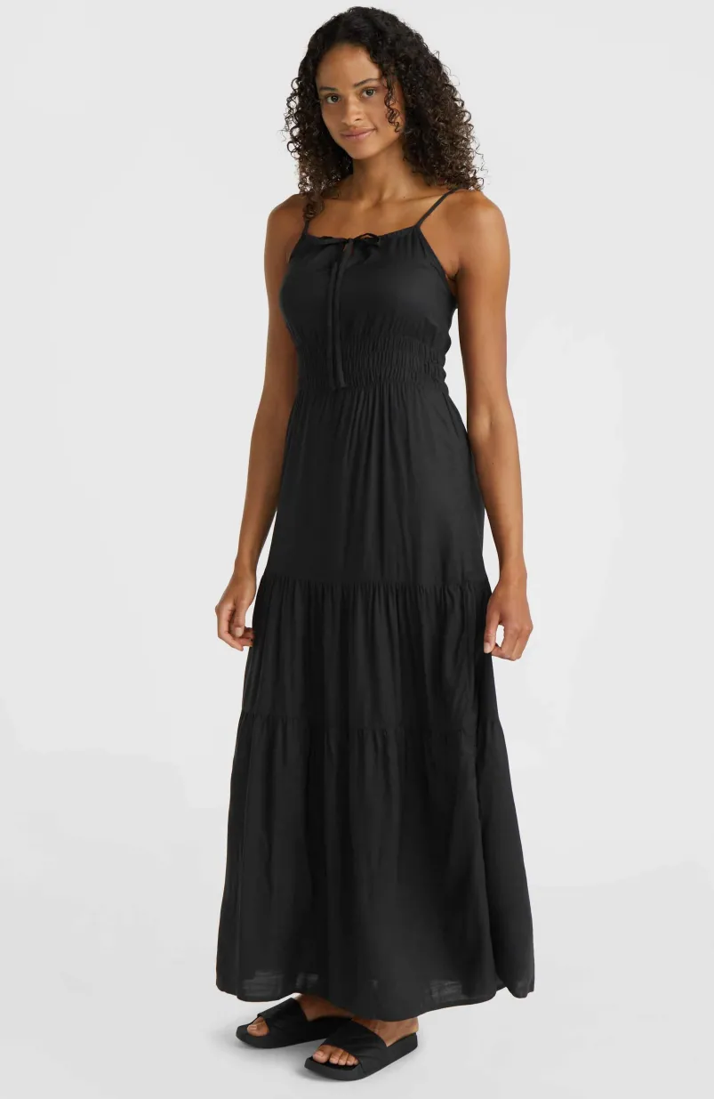 Quorra Maxi-jurk | Black Out