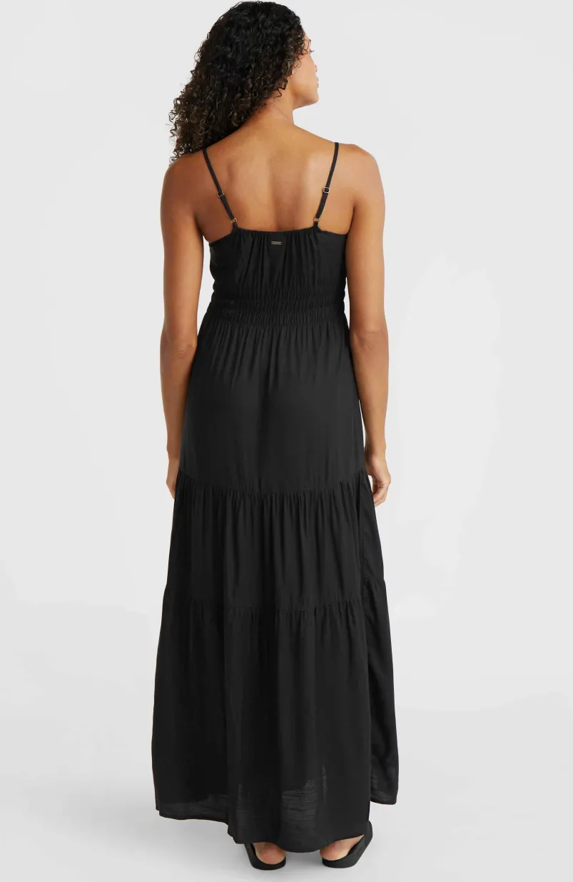 Quorra Maxi-jurk | Black Out