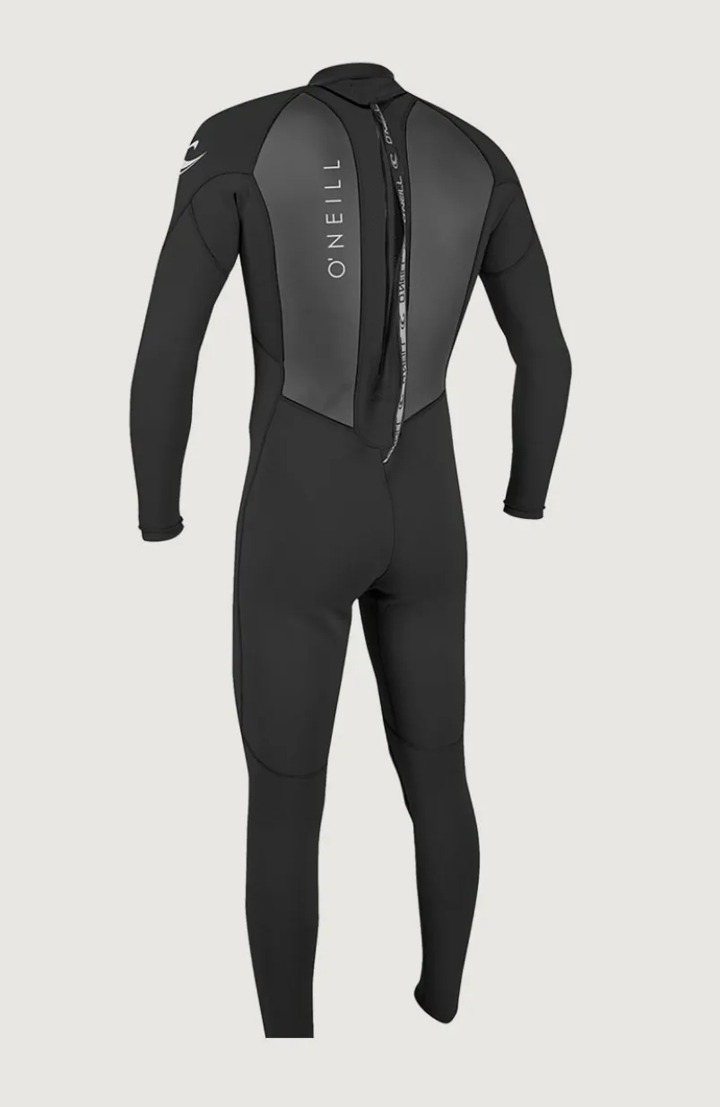 Reactor-2 3/2mm Back Zip Full Wetsuit | BLACK/BLACK
