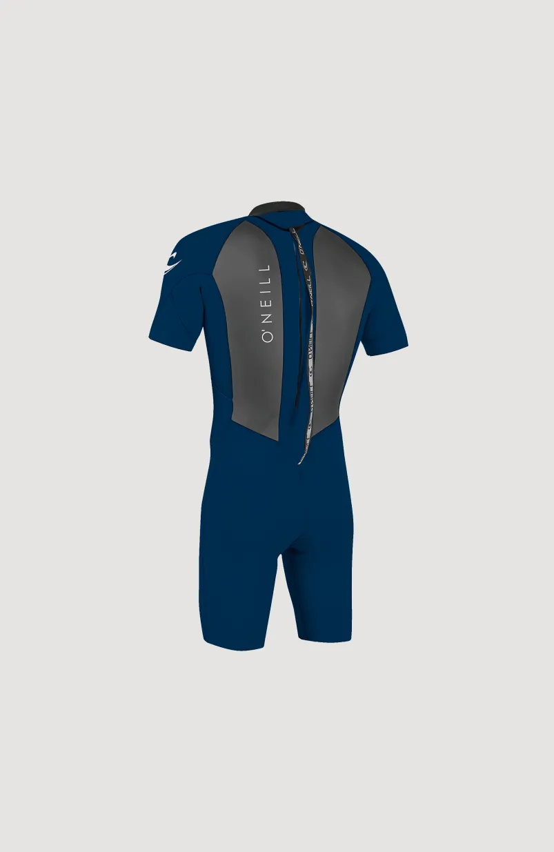 Reactor-2 2mm Back Zip Shortsleeve Spring Wetsuit | Dark Blue