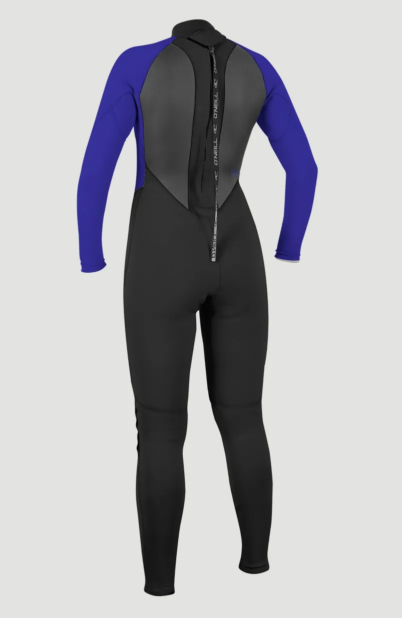 Reactor-2 3/2mm Back Zip Full Wetsuit | BLACK/COBALT