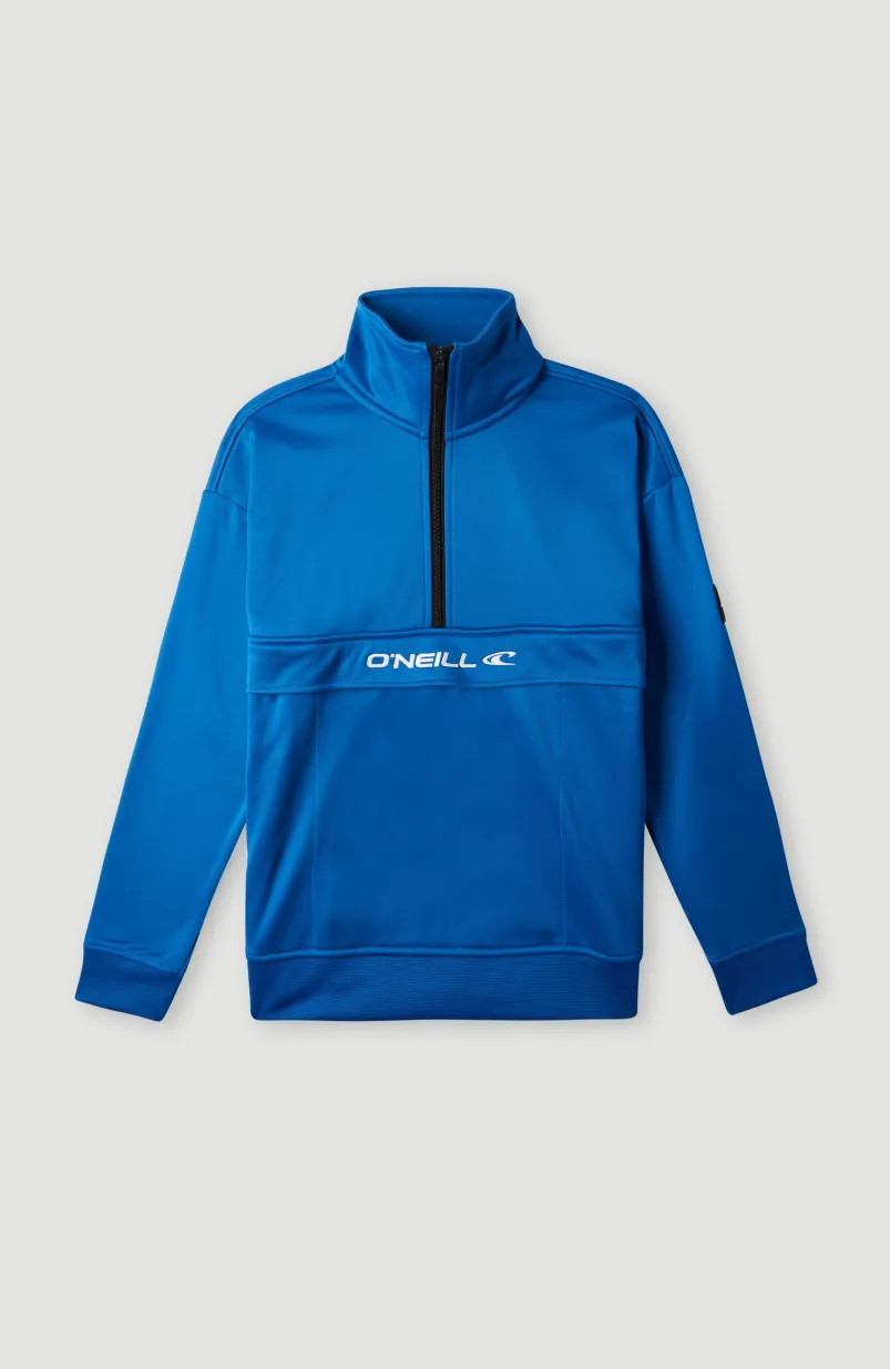 Rutile Anorak Half Zip Fleece | Princess Blue