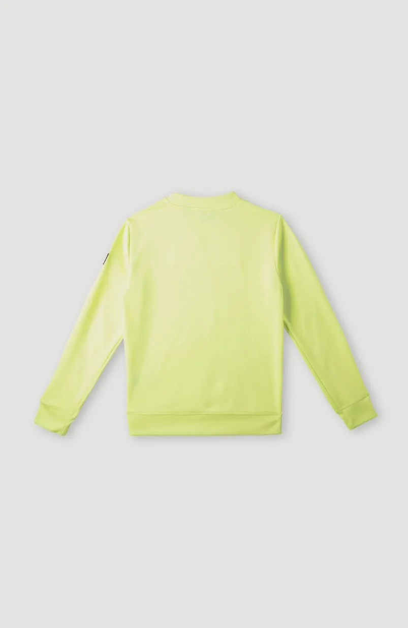 Rutile Crew Fleece | Sunny Lime
