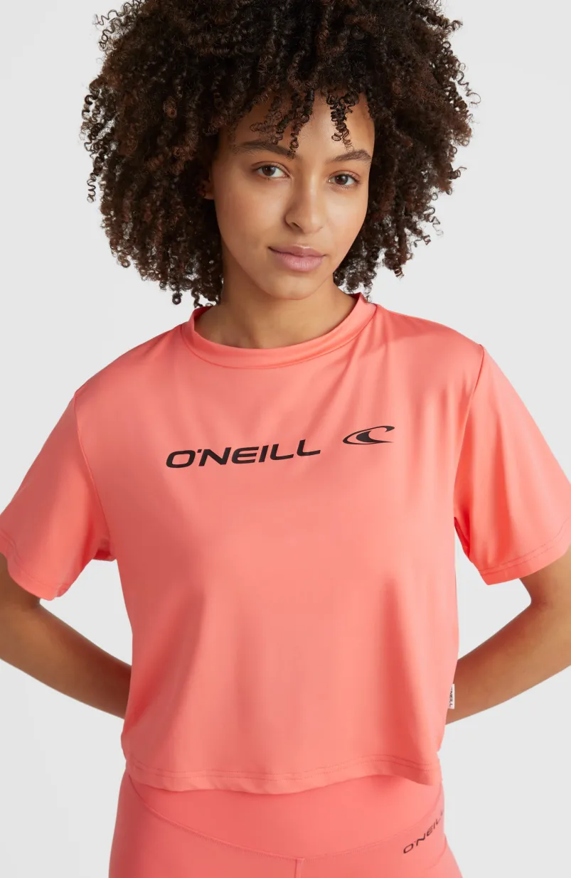 Rutile Cropped T-shirt | Georgia Peach