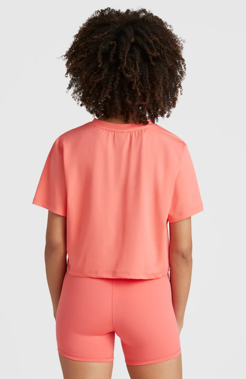 Rutile Cropped T-shirt | Georgia Peach