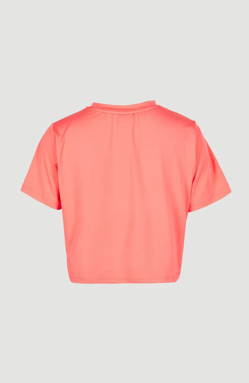 Rutile Cropped T-shirt | Georgia Peach