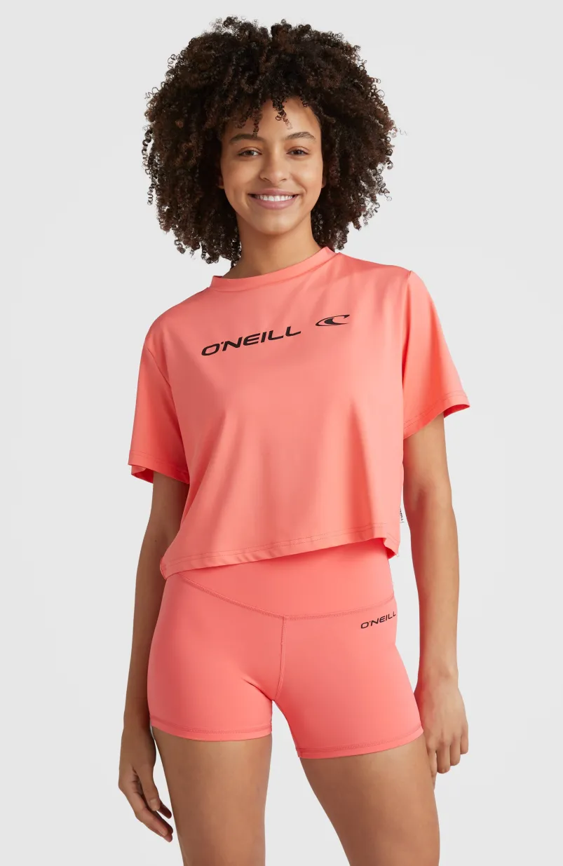 Rutile Cropped T-shirt | Georgia Peach