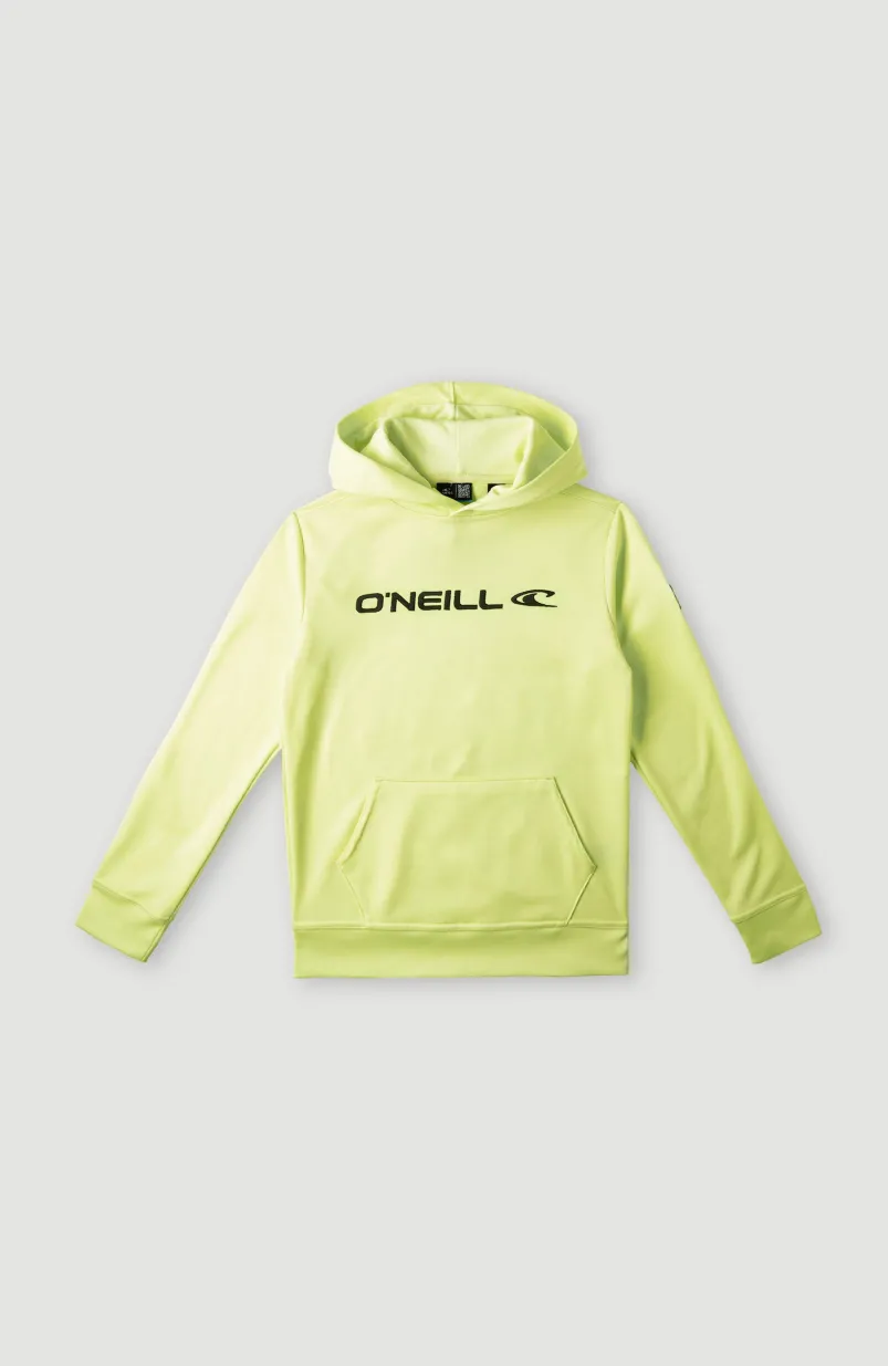 Rutile Fleece Hoodie | Sunny Lime