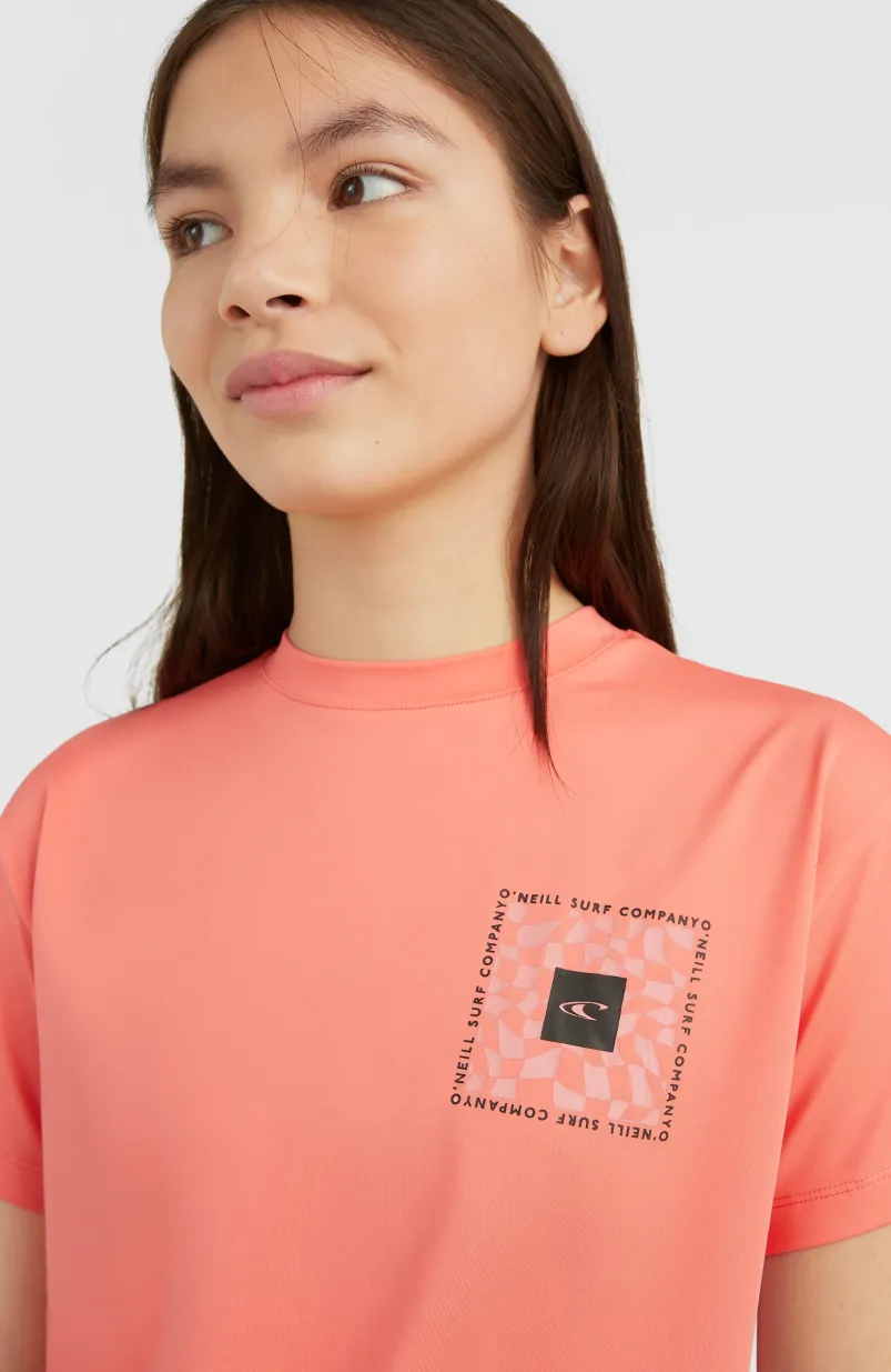 Rutile Long T-shirt | Georgia Peach