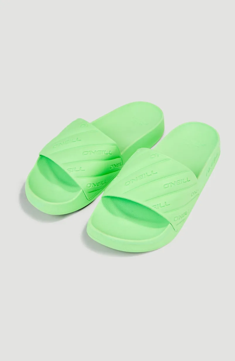 Rutile Slippers | Neon Green