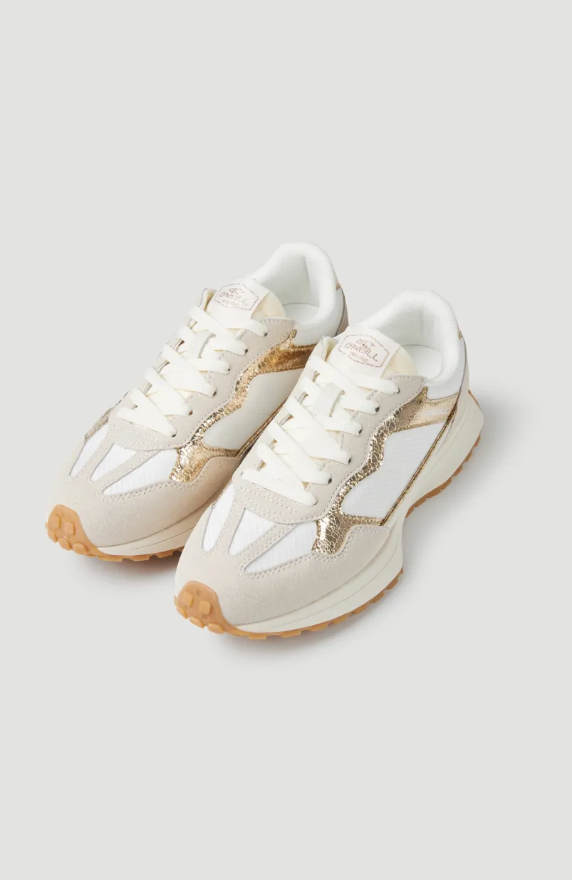 SANIBEL LOW Sneakers | BRIGHT WHITE/ ROSE GOLD