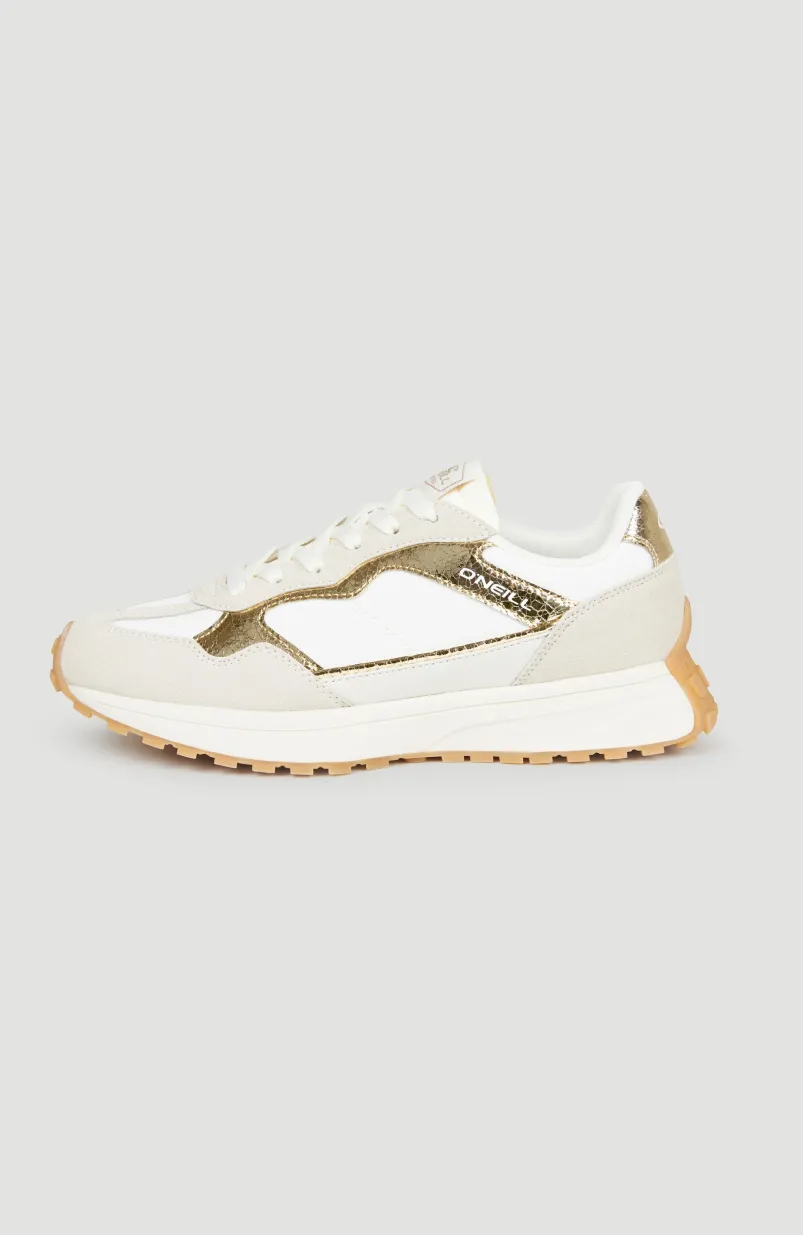 SANIBEL LOW Sneakers | BRIGHT WHITE/ ROSE GOLD
