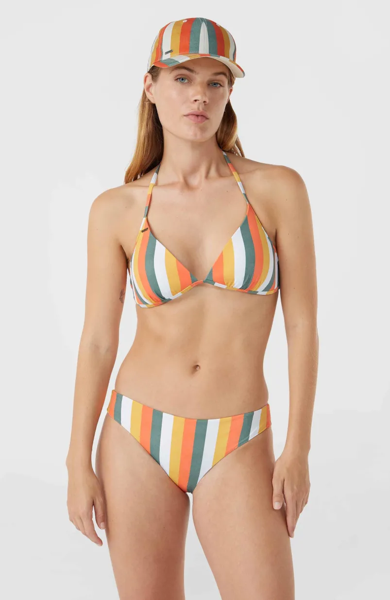 Sao Bikinitop | Orange Multistripe