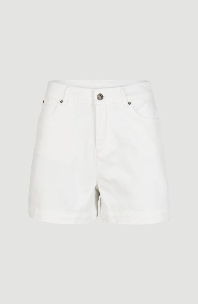 Short Dive Twill Met Hoge Taille | Snow White