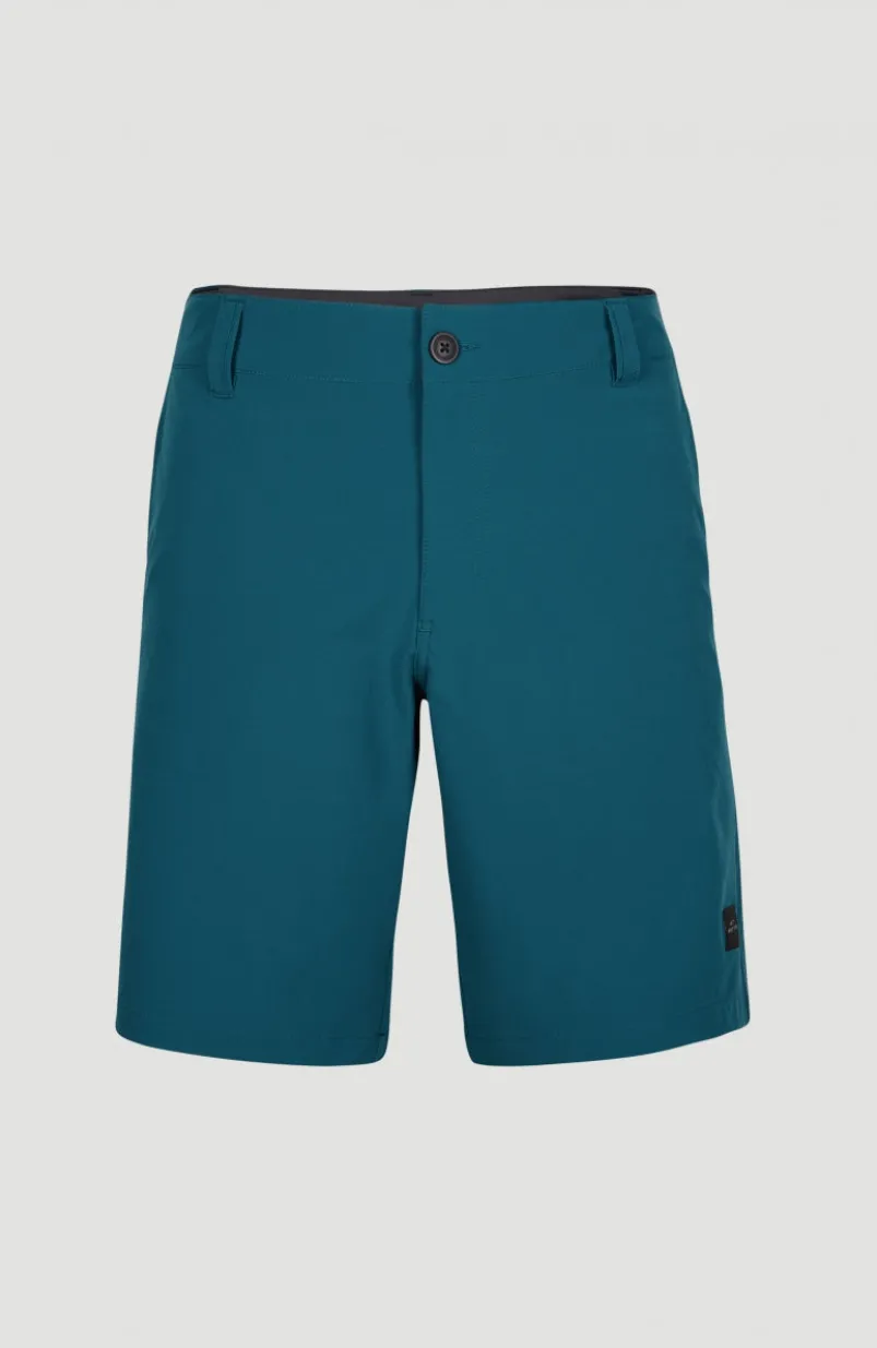 Short Hybrid Chino | Blue Coral