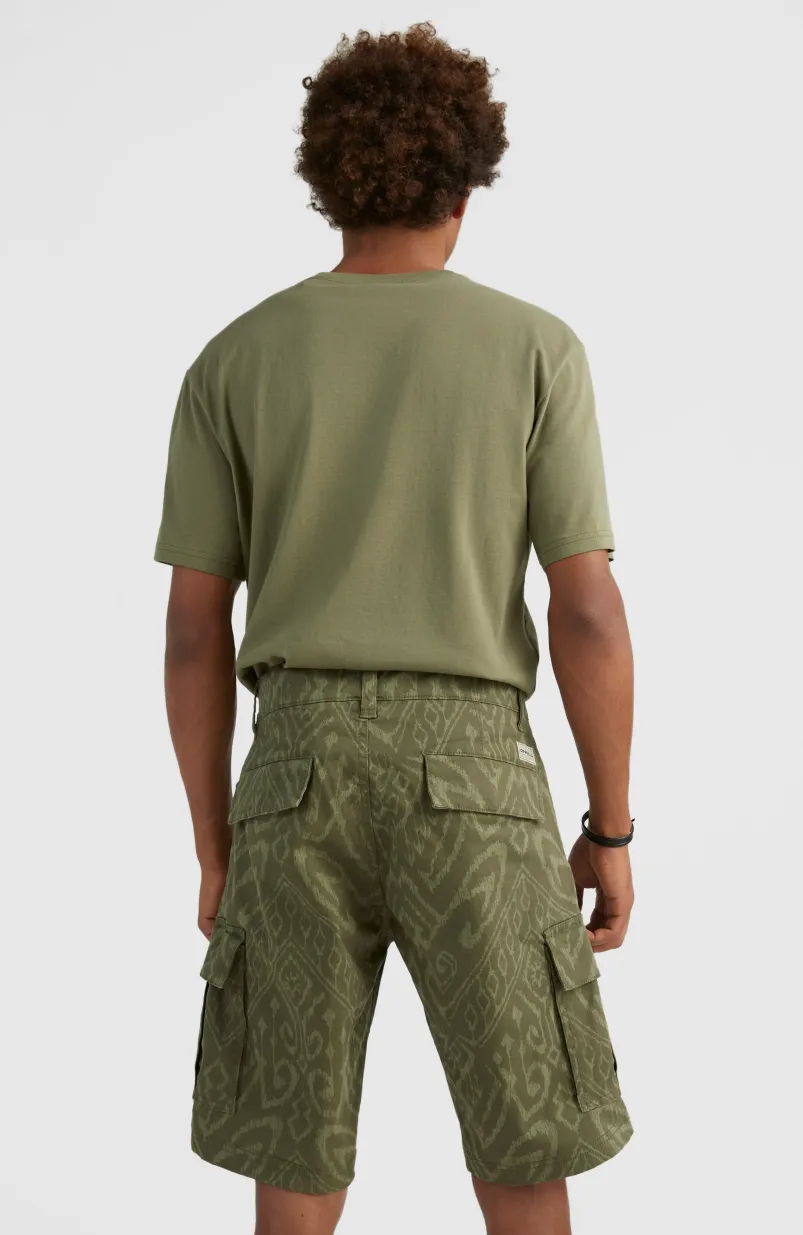 Short Park Cargo | Deep Lichen Magic Carpet