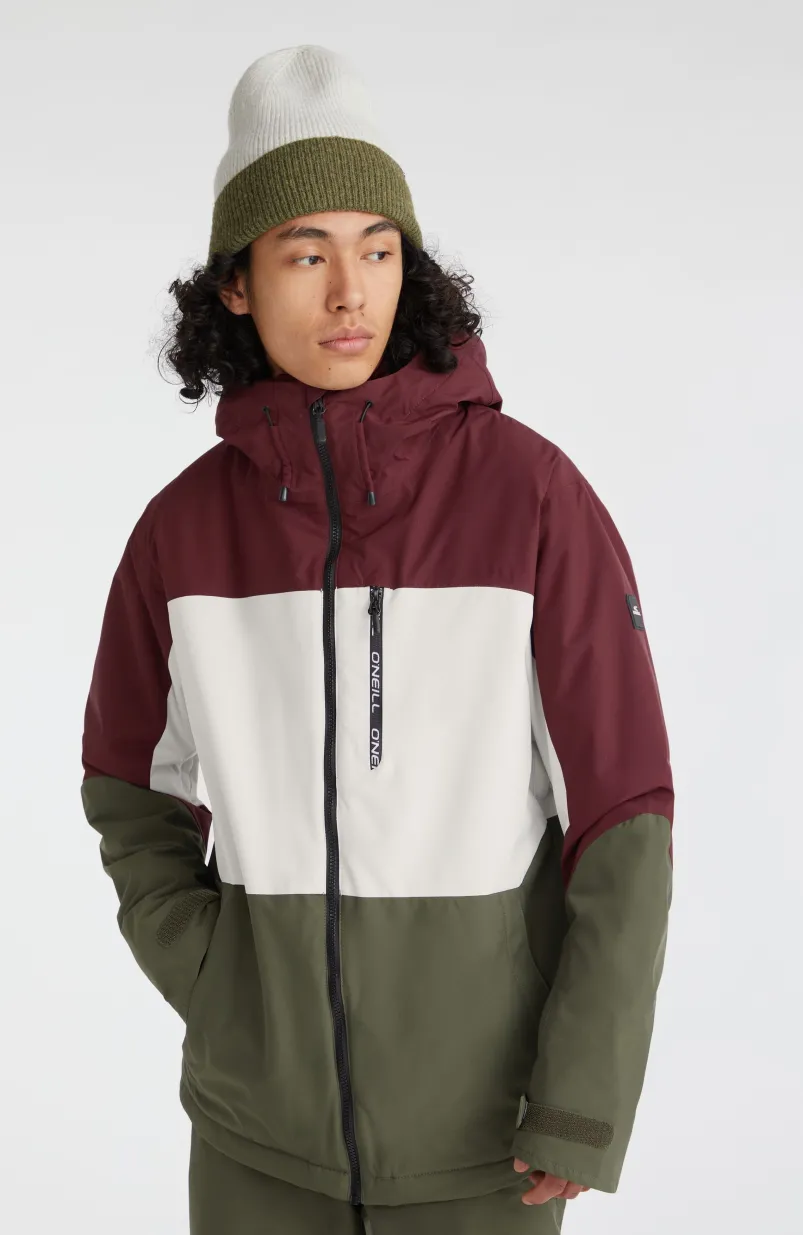 Ski Jas Carbonite | Windsor Wine Colour Block