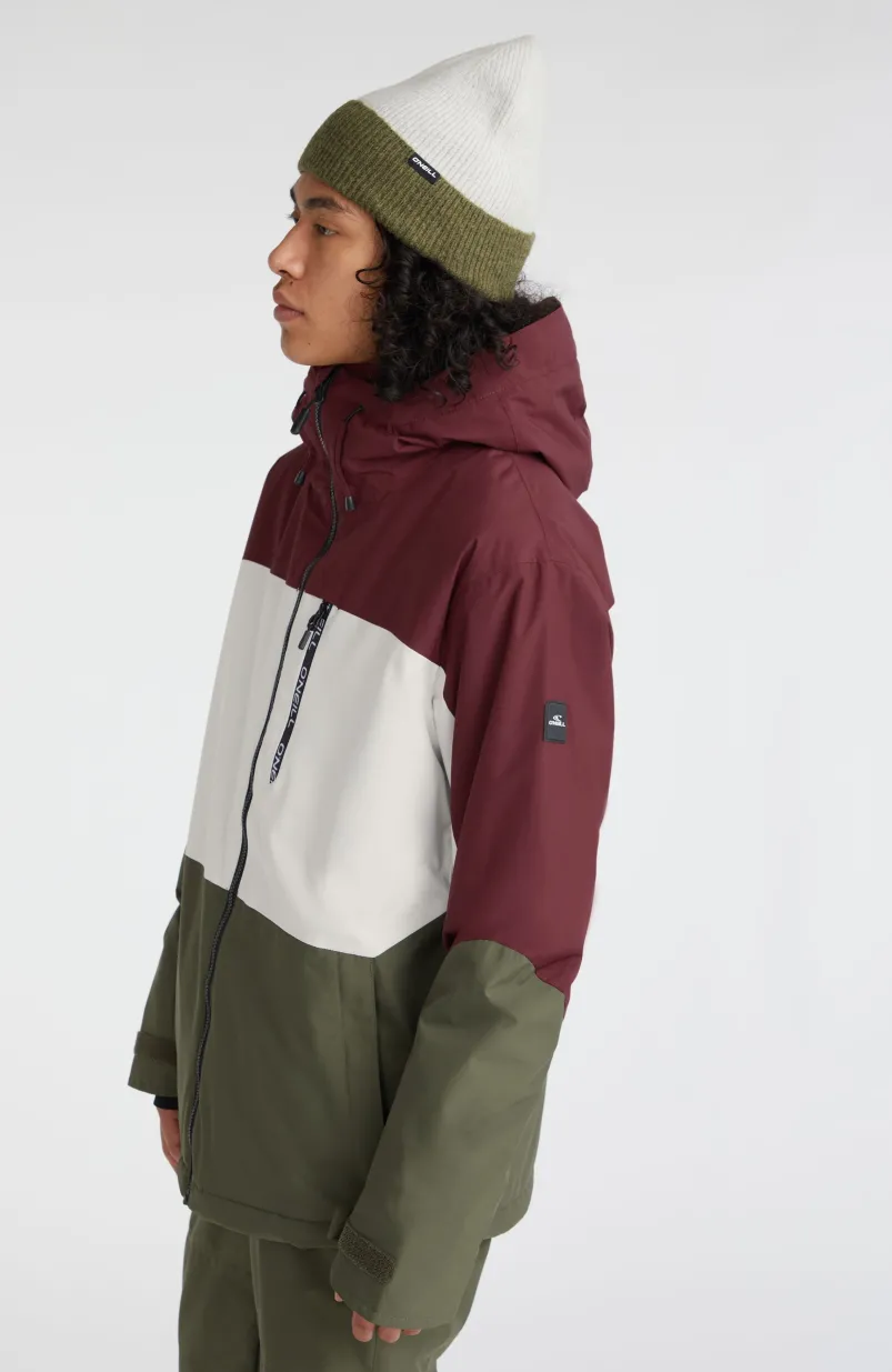 Ski Jas Carbonite | Windsor Wine Colour Block