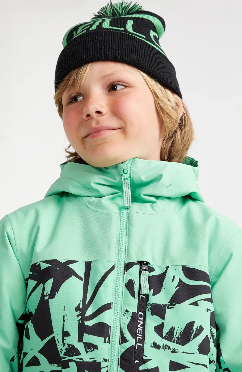 Ski Jas Carbonite | Green Scribble