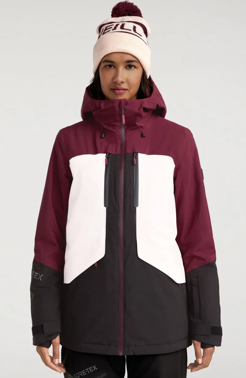 Ski Jas GORE-TEX Psycho Tech | Windsor Wine Colour Block