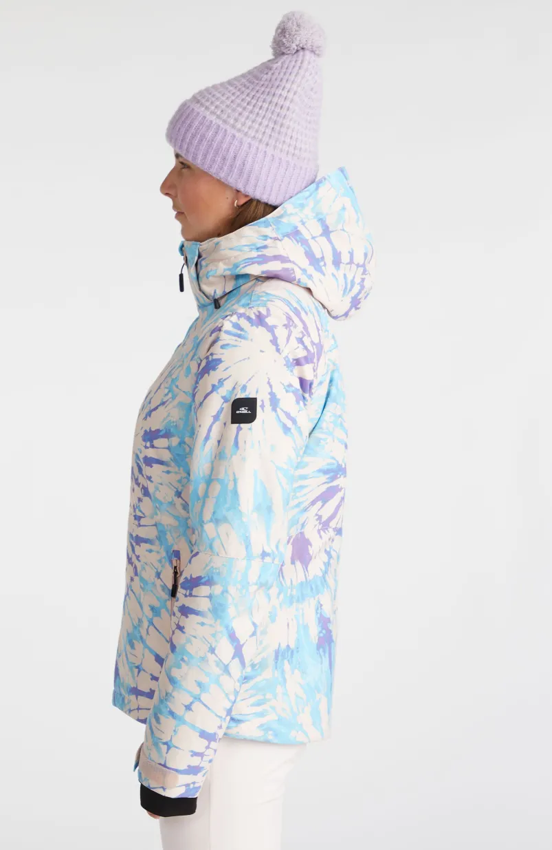 Ski Jas Lite | Pink Tie Dye