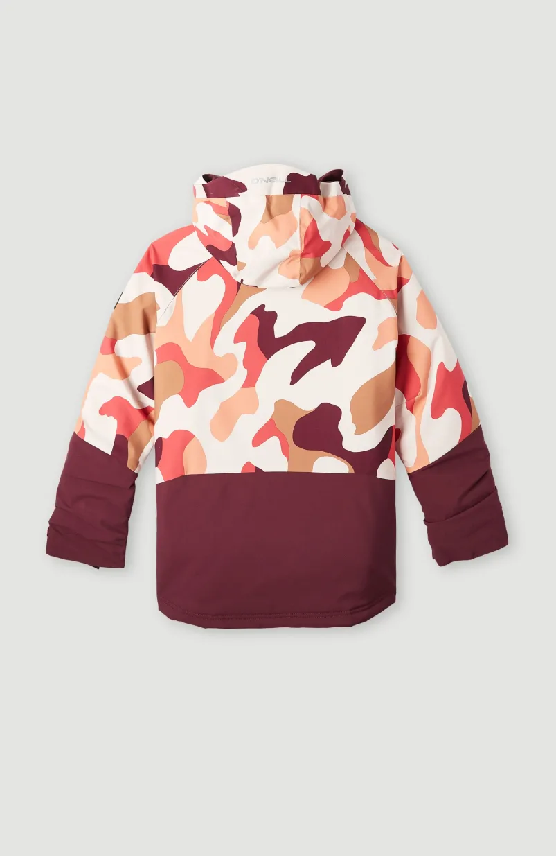 Ski Jas O'Riginals Anorak | Windsor Wine Colour Block