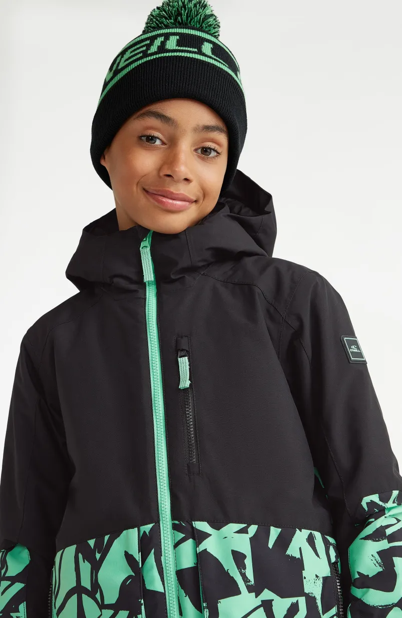 Ski Jas Texture | Green Scribble