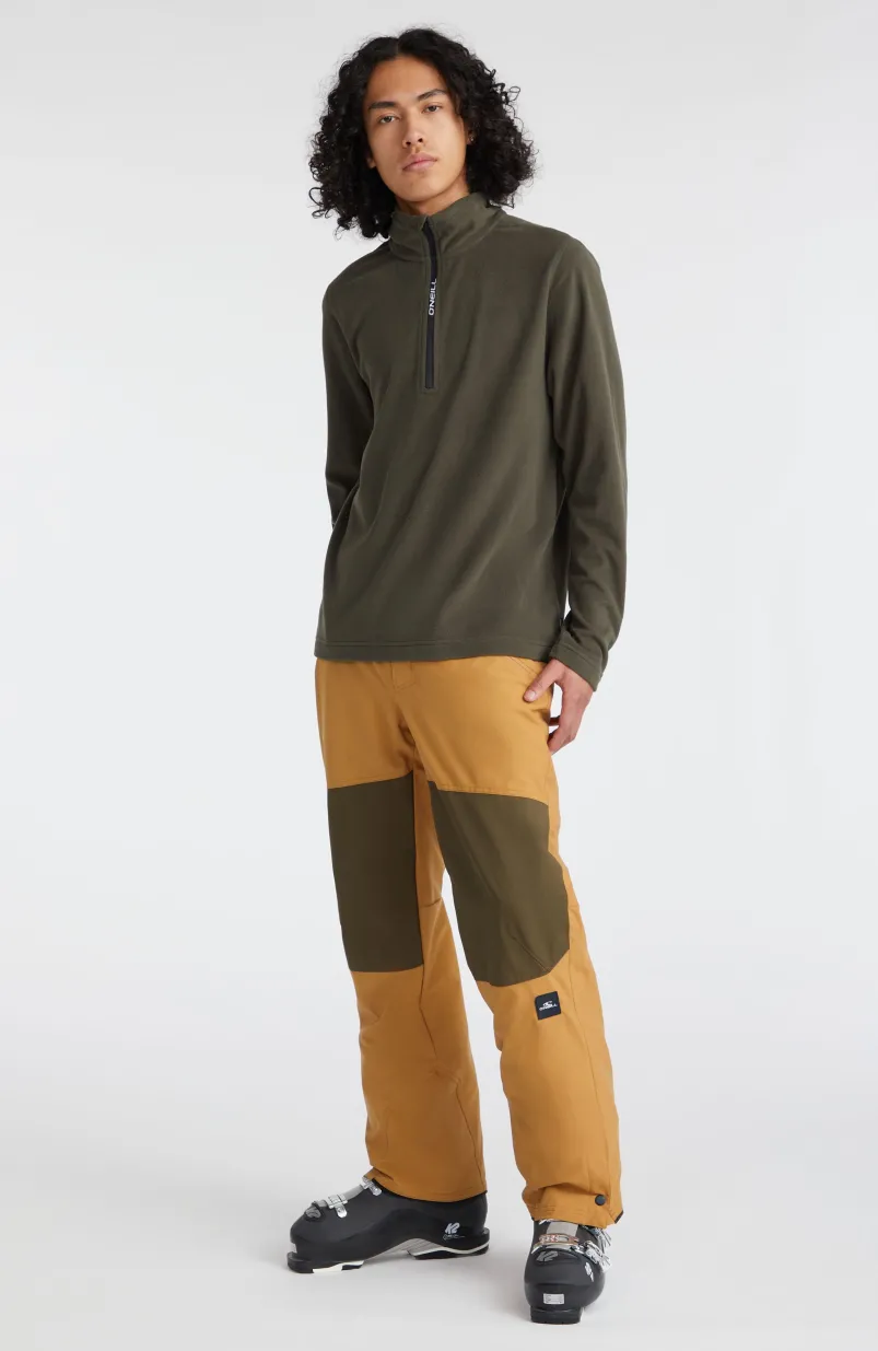 Skibroek Jacksaw | Rich Caramel Colour Block