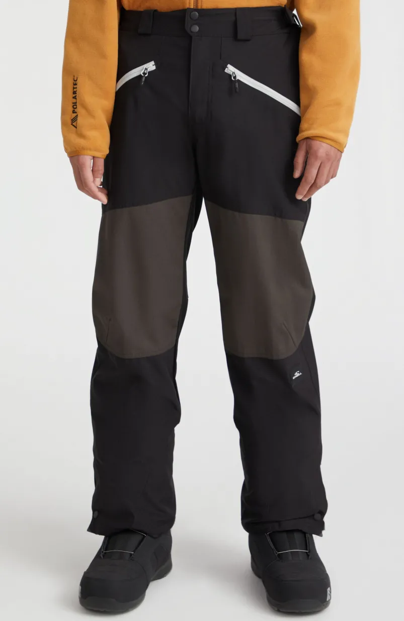 Skibroek Jacksaw | Black Out Colour Block