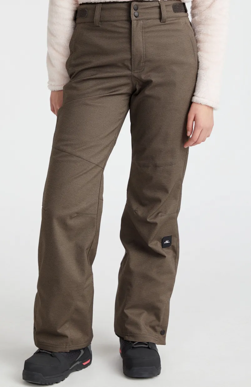 Skibroek Star Melange | Raven