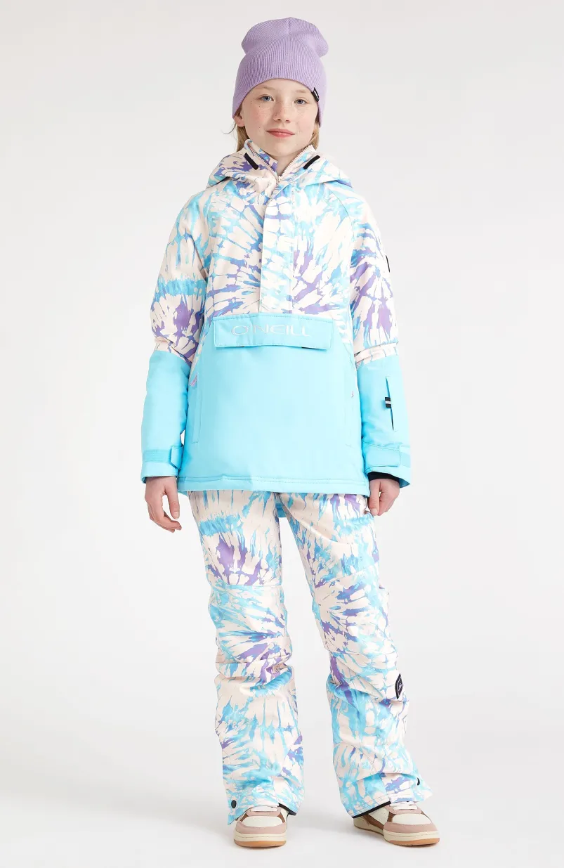 Skibroek Star Printed | Pink Tie Dye