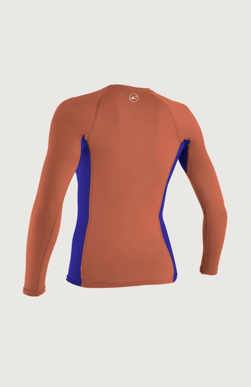 Skins Long Sleeve Crew | Orange