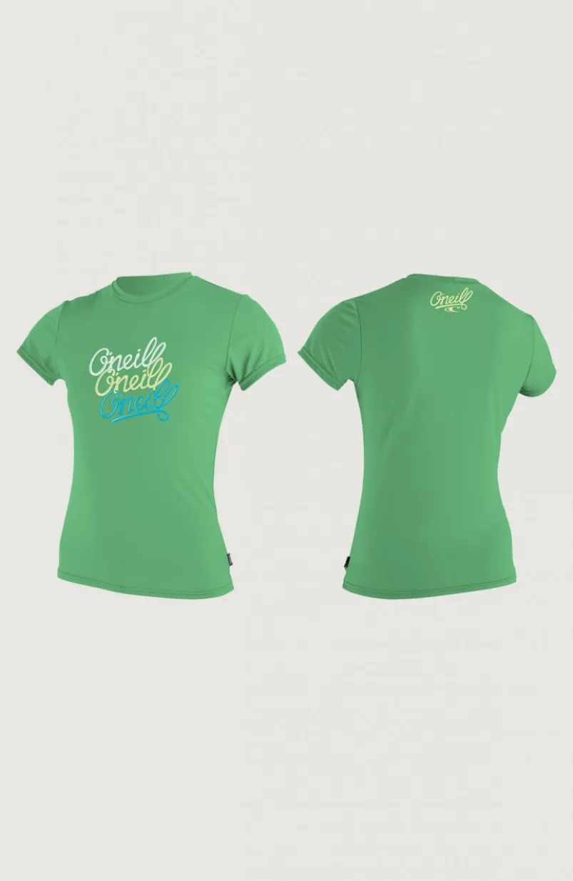 Skins Short Sleeve Rash Tee | Light Green