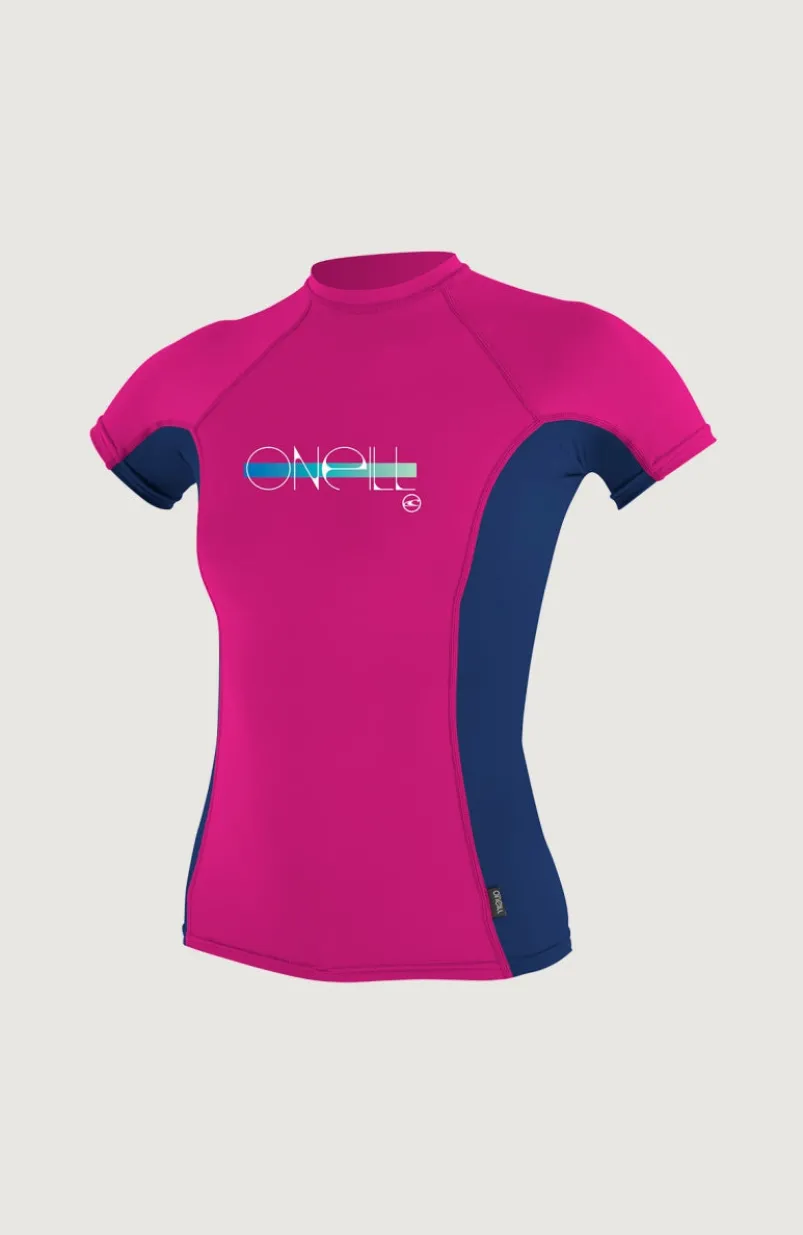 Skins Short Sleeve Crew | Dark Pink