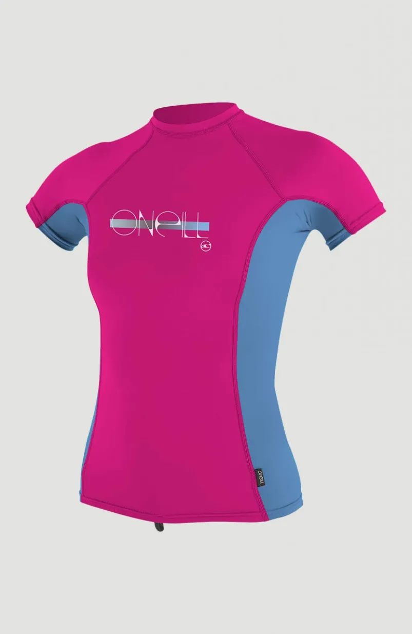 Skins Short Sleeve Crew | Dark Pink