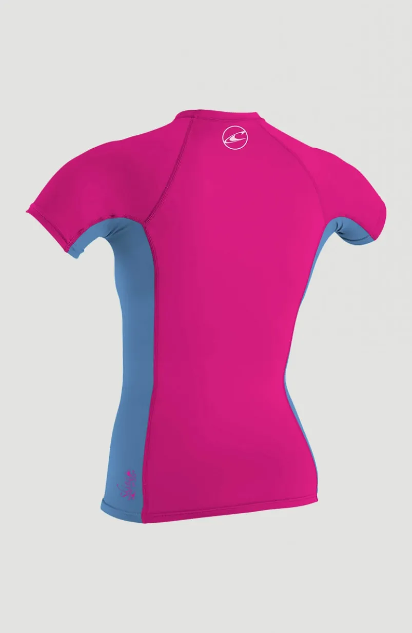 Skins Short Sleeve Crew | Dark Pink