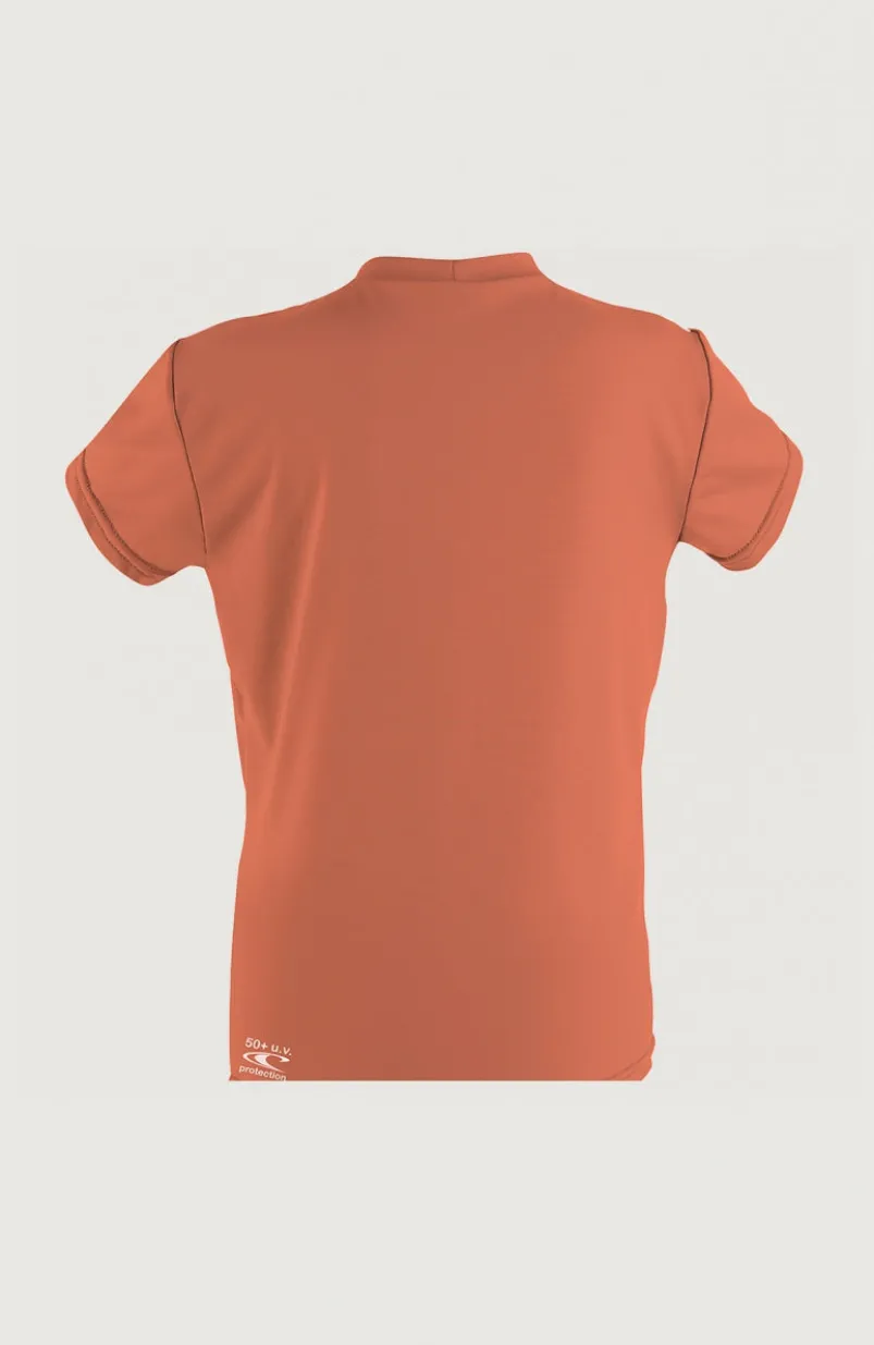 Skins Short Sleeve Rash Tee | Orange