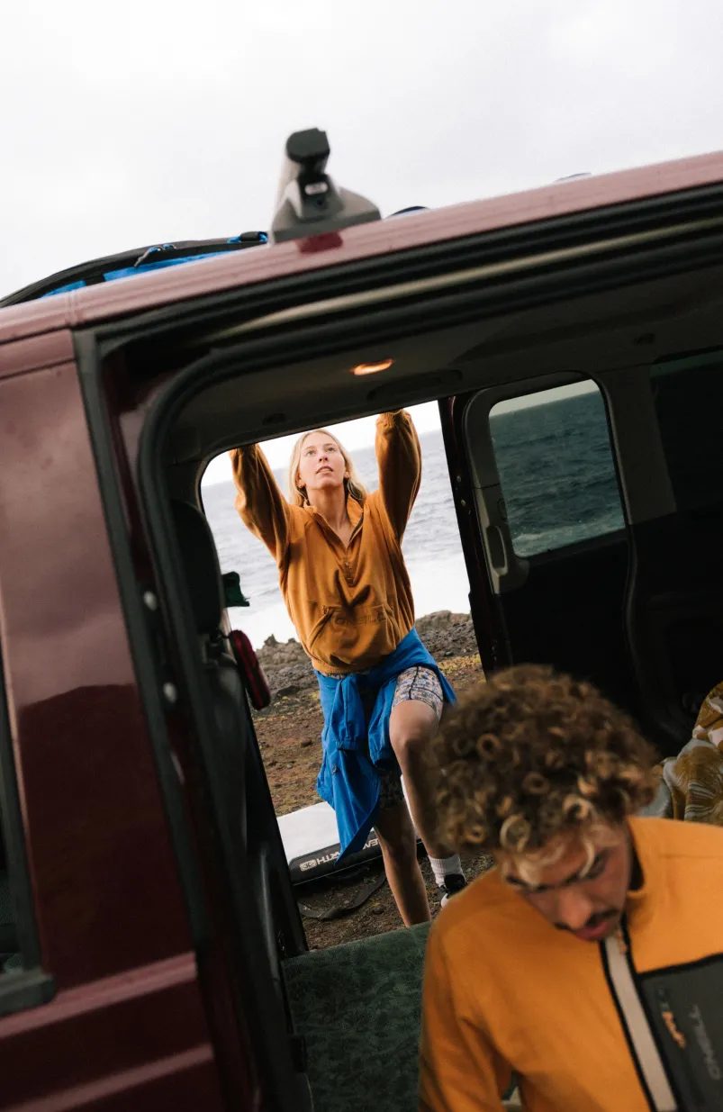 Slick Half Zip Fleece | Nugget