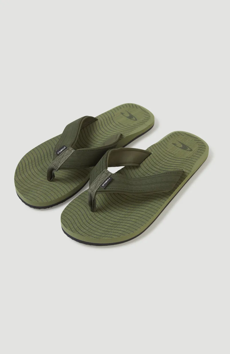 Slippers Koosh | Deep Lichen Green