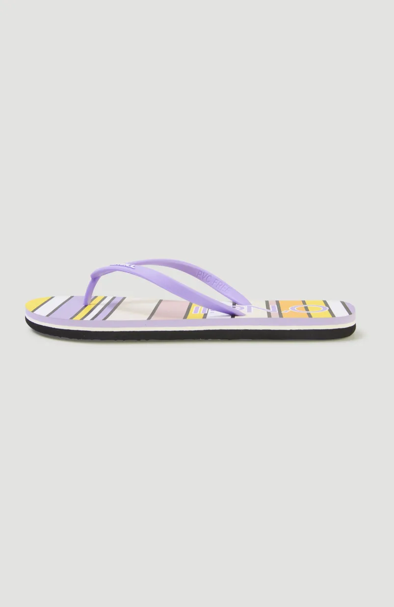 Slippers Profile Graphic | Multi Stripe