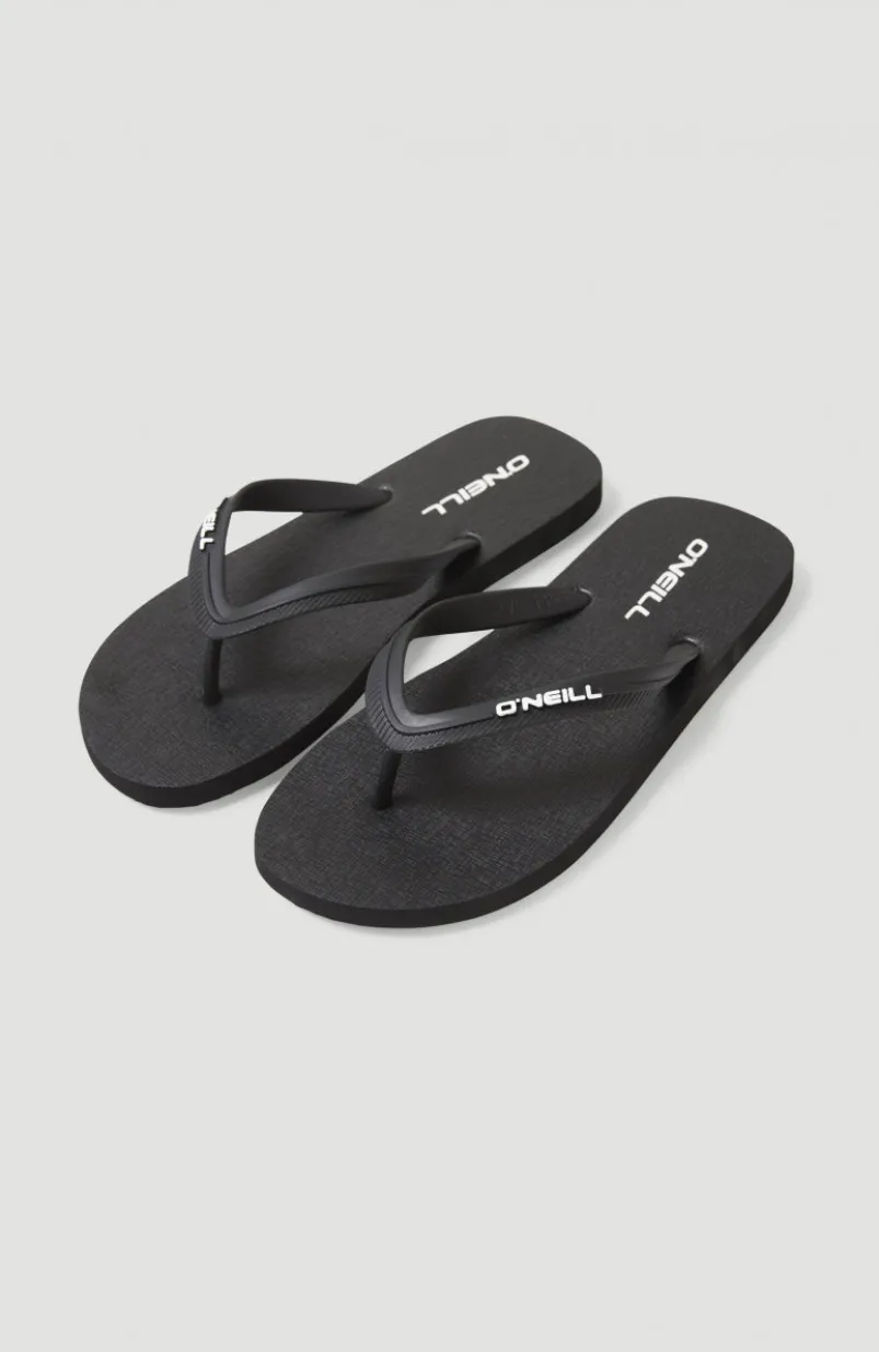 Slippers Profile Small Logo | Black Out