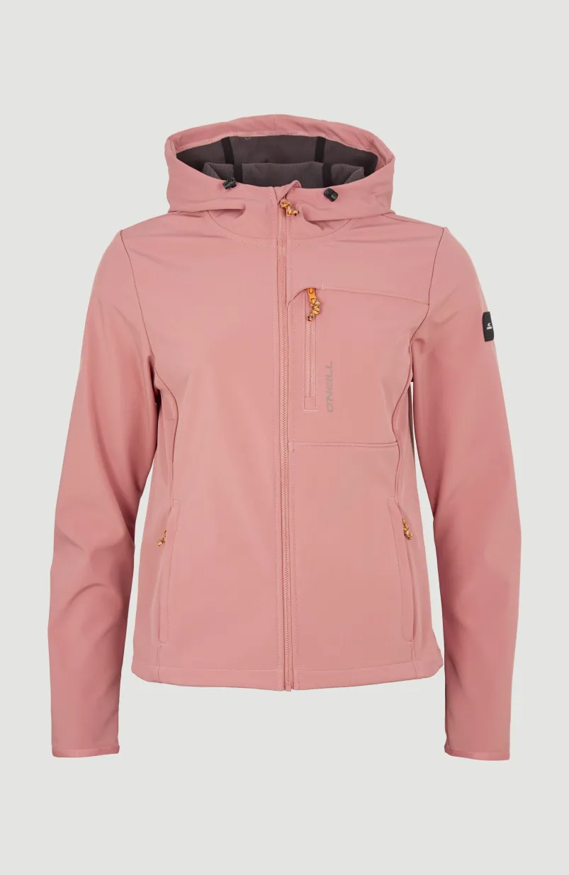 Spire Softshell Jas | Ash Rose