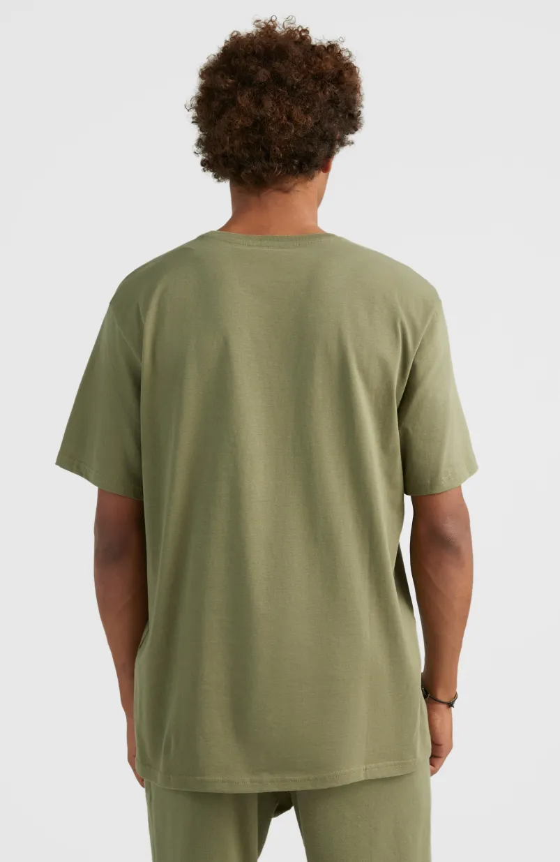 State Emblem T-shirt | Deep Lichen Green