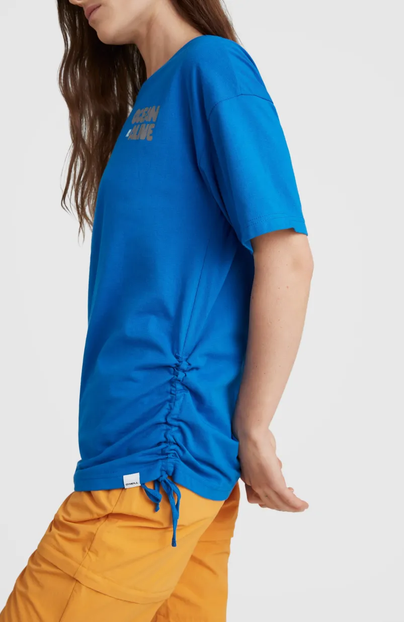 Stream Adjustable Long T-shirt | Princess Blue