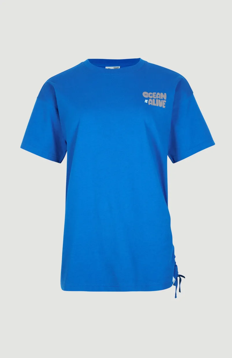 Stream Adjustable Long T-shirt | Princess Blue