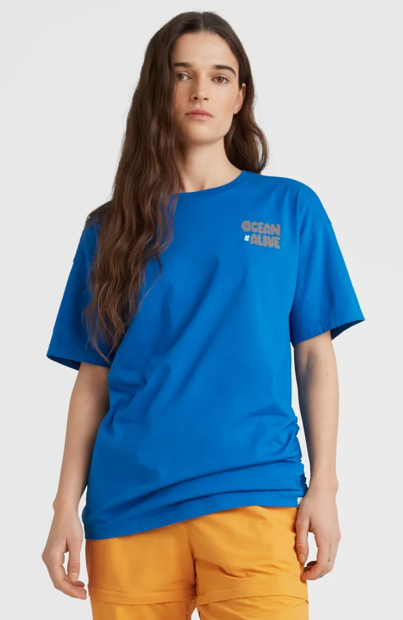 Stream Adjustable Long T-shirt | Princess Blue