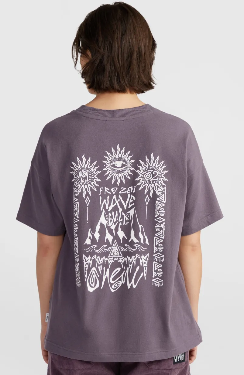 Surf Heroes Losvallend T-shirt | Mauve Miracle