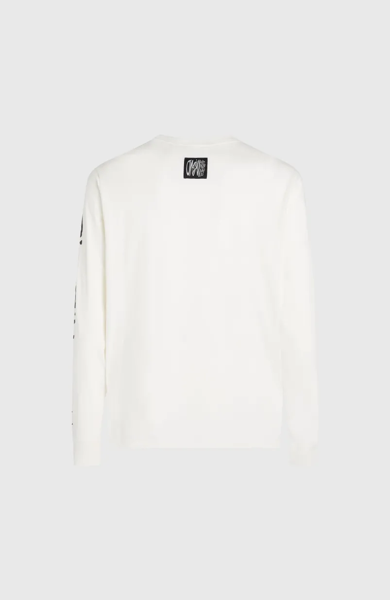 Surf Heroes Shirt Met Lange Mouwen | Snow White